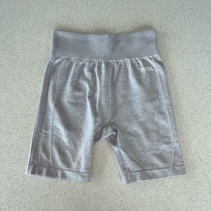 Grey AYBL seamless gym shorts